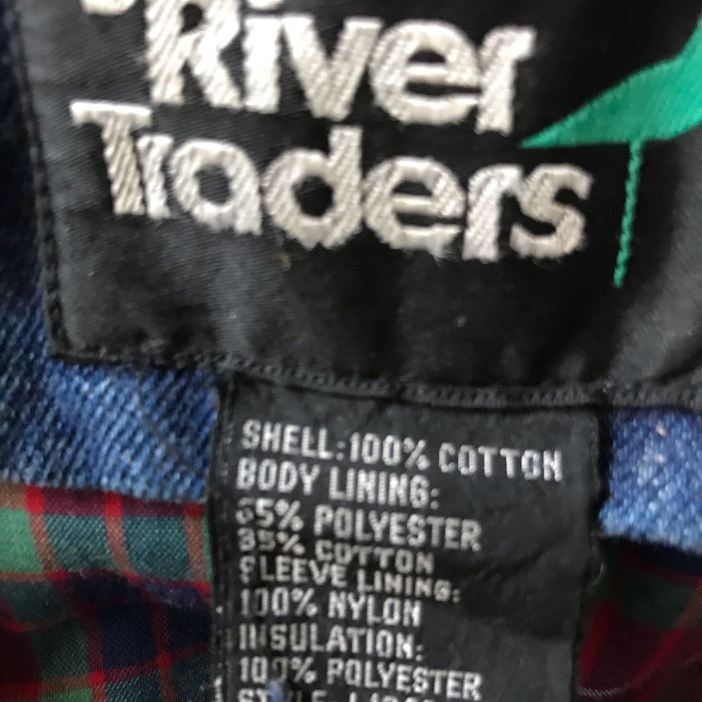 James River Traders. Flannel lined Jean Jacket